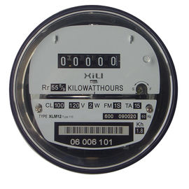 Socket type Electromechanical Energy Meter , inductive single phase watt-hour meters