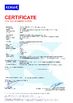 चीन Hangzhou xili watthour meter manufacture co.,ltd प्रमाणपत्र